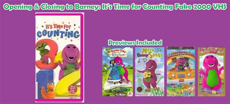 This amount includes applicable customs duties, taxes, brokerage and other fees. Image - Opening and Closing to Barney It's Time for ...