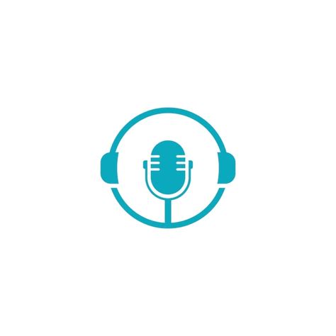 Premium Vector Podcast Logo Vector Icon Illustration
