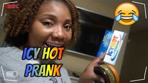 Icy Hot Massage Prank On Husband He Freaks Out Youtube