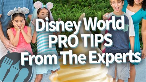 Disney World Pro Tips From The Experts Youtube