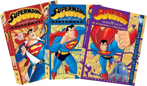 Superman The Animated Series Vols 1 3 Import Amazonca Dvd