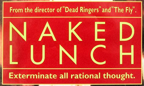 Naked Lunch One Sheet USA