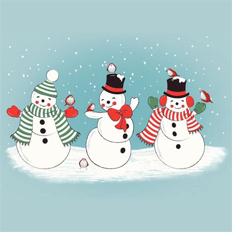 Snowman Friends Clipart 10 Free Cliparts Download Images On