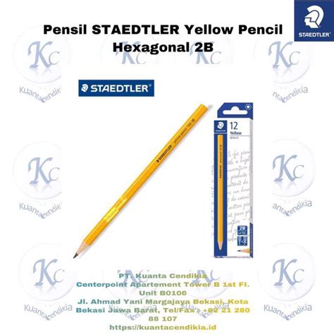 Jual Pensil Staedtler Yellow Pencil Hexagonal 2b Di Seller Toko
