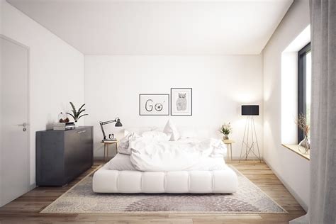 Because black, white, and neutrals match with almost anything. 15 Really Fascinating White Bedroom Ideas That Are Worth ...