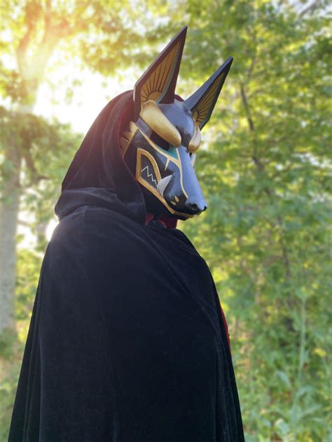 Anubis Jackal Mask Kitsune Mask Masks Art Anubis