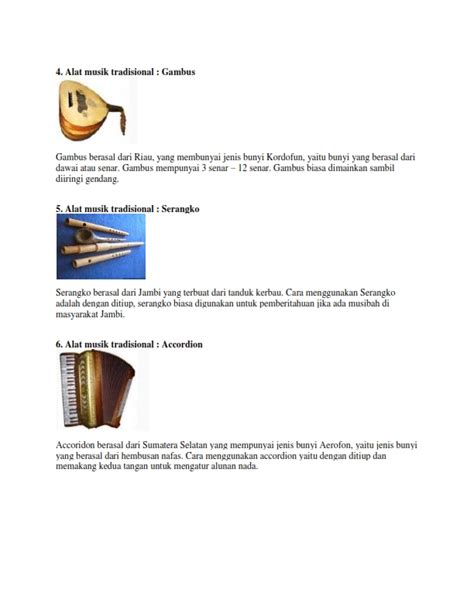 Sekarang gamelan sudah sangat digemari oleh berbagai musisi dari manca negara. MATERI TUGAS SINGKAT: Nama Alat Musik Tradisional ...