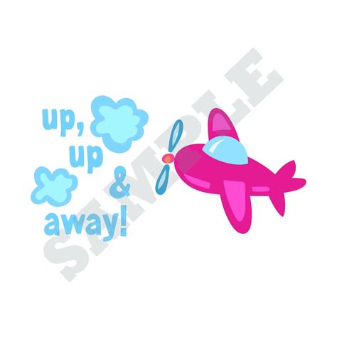 Up Up And Away Svg Dxf Graphic Art Cut Files Etsy
