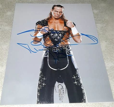 Shawn Michaels Hbk Hand Signed Autograph 8x10 Promo Photo Wwe Wwf Ebay