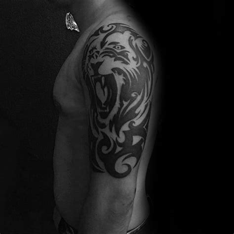 40 Tribal Tiger Tattoo Designs For Men Big Cat Ink Ideas