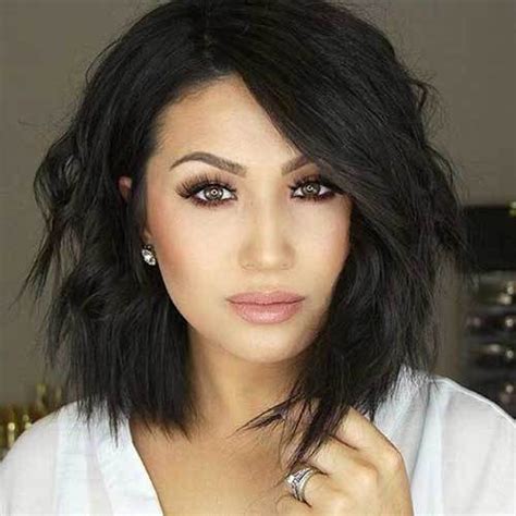With that that in mind, short hairstyles do work well for round faces, but it's all about the cut, length, and styling, he adds. 18 Fresh Layered Short Hairstyles for Round Faces - crazyforus