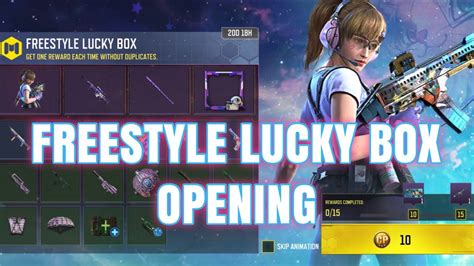 Freestyle Lucky Box Opening Cod Mobile Youtube