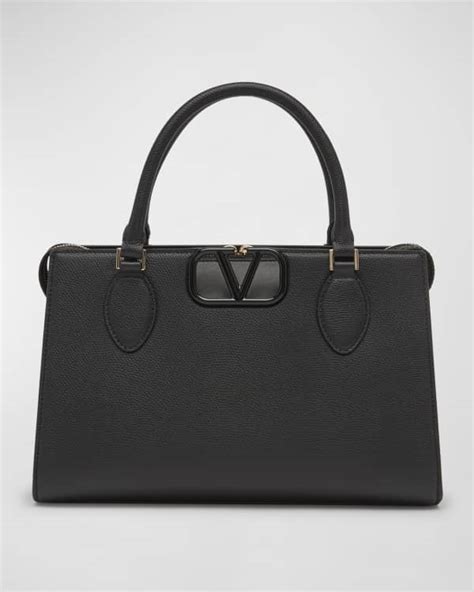 Valentino Garavani Vsling Micro Allover Rhinestones Top Handle Bag