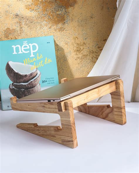 Laptop Stand Wooden Laptop Stand Ergonomic Laptop Stand Etsy Ireland