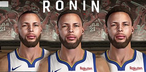 NBA K Stephen Curry Cyberface Updated Hairstyles