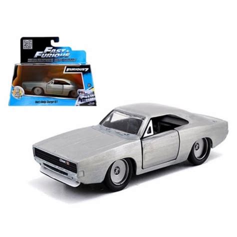 Jada 97350 Doms Dodge Charger R And T Bare Metal Fast And Furious 7 Movie 1