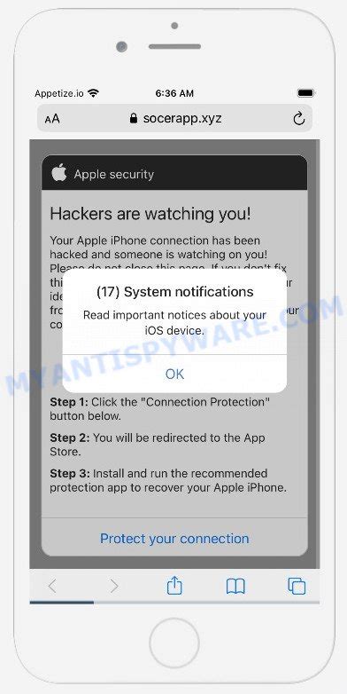 Protect Yourself From The Your Iphone Has Been Hacked Scam A Comprehensive Guide
