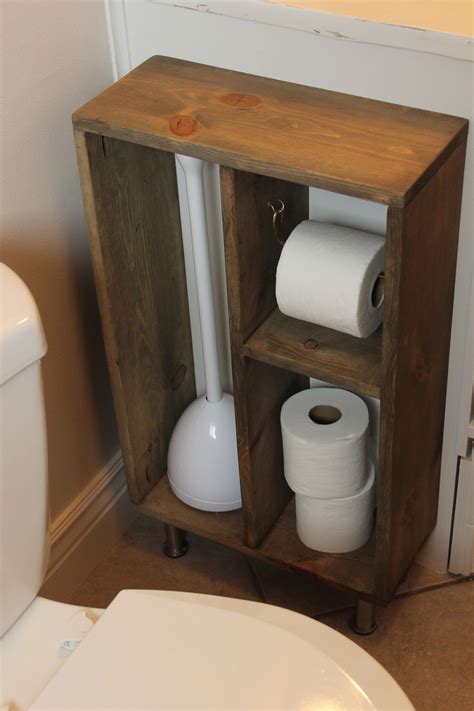 30 Toilet Paper Holder Stand Wooden