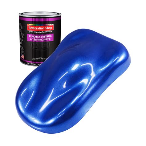 Restoration Shop Cobalt Blue Metallic Acrylic Urethane Auto Paint
