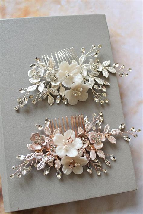 Shop our exclusive collection of gorgeous wedding gowns, bridesmaid dresses, and more—all at amazing prices. Gold Flower Hair Pins, Wedding hair pins, Wedding hair ...