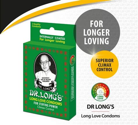 Dr Long Long Love Climax Control Condom 3s The Naughty Nightstand