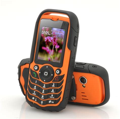 Fortis Rugged Design Dual Sim Mobile Phone Orange Quad Band 2mp