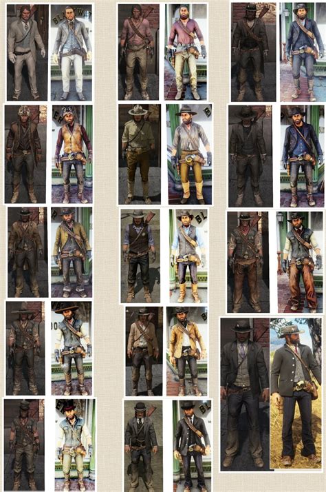 My Attempt At Recreating Rdr1 Outfits Except For The Savvy Merchant