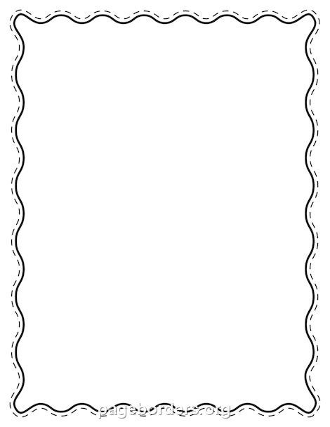 black wavy border clip art page border and vector graphics page borders borders for paper
