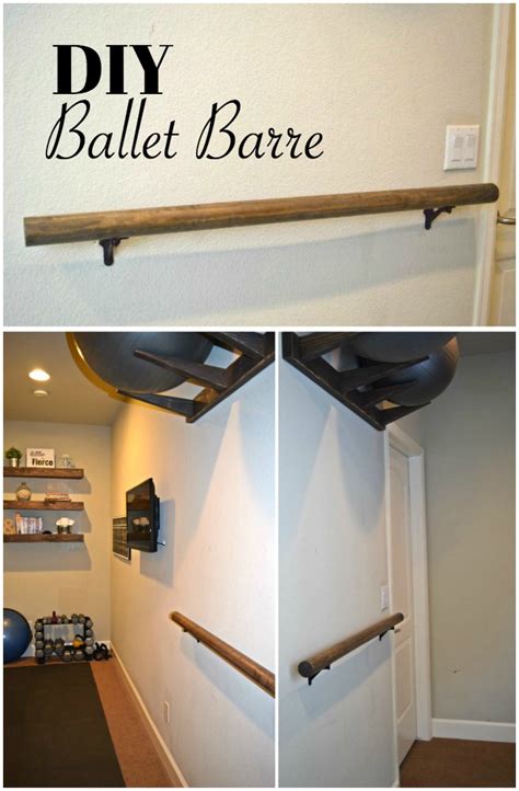 Portable ballet barre diy has a variety pictures that partnered to find out the most recent pictures of portable ballet barre diy pictures in here are posted and uploaded by adina porter for your portable. How to Make and Install a Ballet Barre - Dream Design DIY