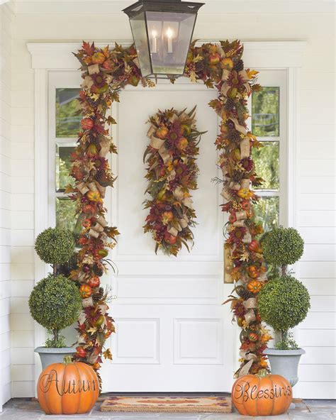 Artificial Fall Harvest Wreaths Garland & Foliage | Balsam Hill | Harvest wreath, Fall harvest ...