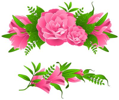 Flower Border Clipart Png Best Flower Site