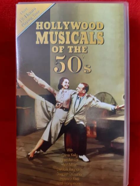 Hollywood Musicals Of The 50s Vhs Tape 168 Picclick