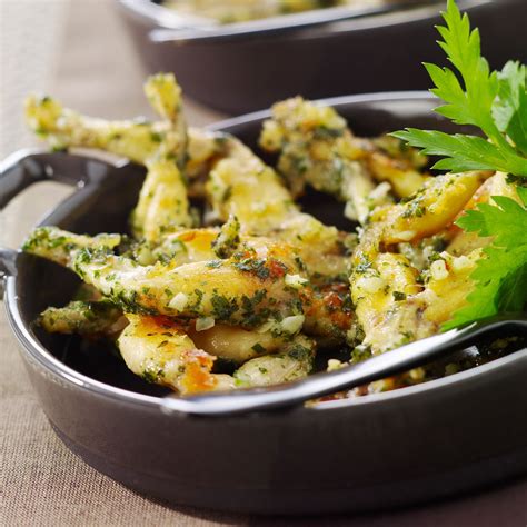 Cuisses de grenouilles à la provencale Recette