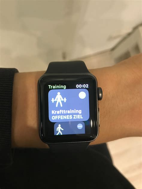 First i tried it with the basic apple watch running app. Apple Watch welches Training? (Technik)