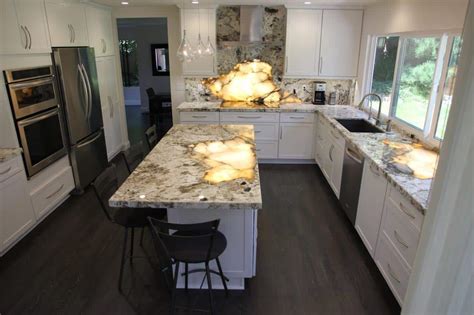 They include, among others, granite vanities (typical, banjo and bowl front), granite shower wall panels, request a catalog. Granite Countertop Slabs | Brazilian Exotic Granite