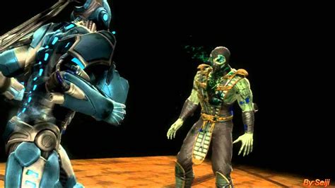 Mortal Kombat 9 Ps3 Cyber Sub Zero X Rayfatalitystage Fatality E