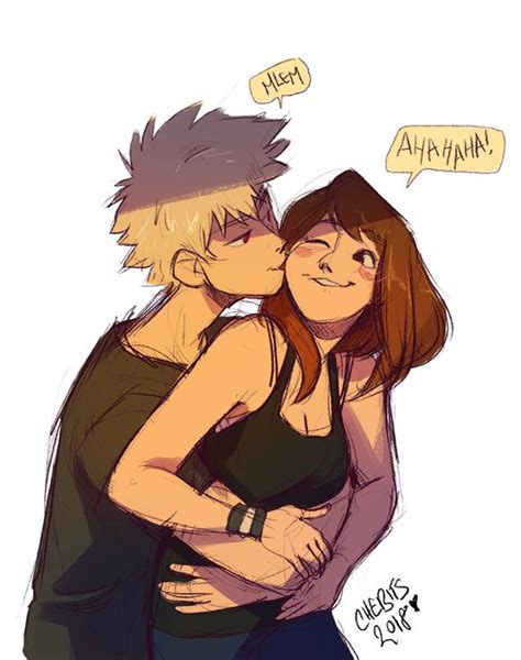 Kiss For The Sweet Child Kacchako Hero My Hero Academia My Hero