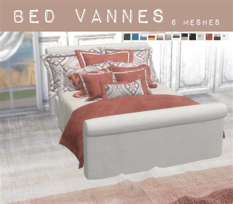 Roli Cannolis Scrumptious Cc Corner Bedroom Set Sims 4 Bed