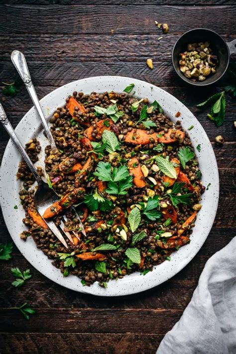 Moroccan Carrot And Lentil Salad Vegan Gf Crowded Kitchen