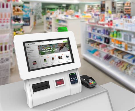 Supermarket Self Checkout Machines And Kiosks Imageholders