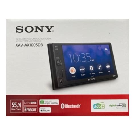 Sony Xav Ax1005db Doppel Din Mp3 Autoradio Mit Touchscreen Dab