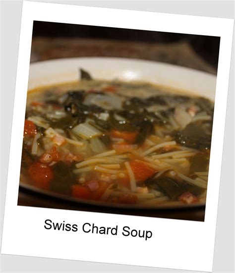 Maybe you would like to learn more about one of these? Swiss Chard Soup | Chard recipes, Soup, Meatless main dishes