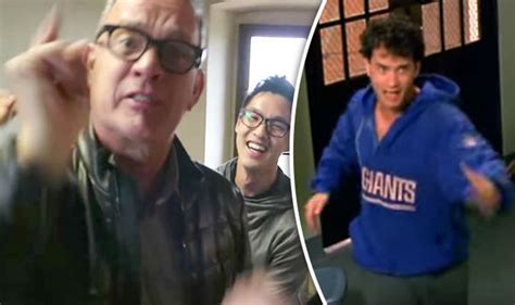 tom hanks recreates rap from hit movie big 28 years after it was first released celebrity news