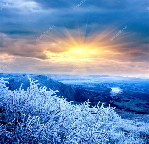 Winter Scene In Mountains Stock Photo By ©pklimenko 5155869
