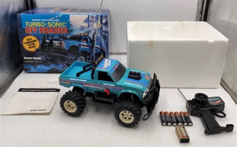 Vintage 1991 Radio Shack Turbo Sonic Off Roader Rc Electric Truck Rare