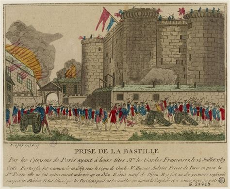 Prise De La Bastille Paris Musées