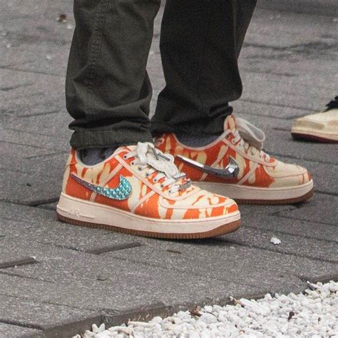 Travis Scott X Air Force 1 Sail Nike Aq4211 101 Goat