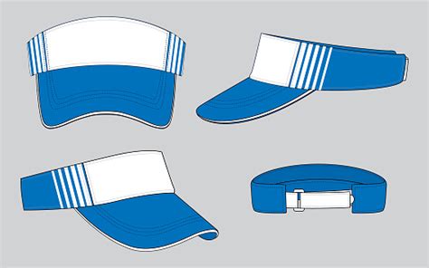 And of course the garmin unit step 2: Sun Visor Cap Design Stock Illustration - Download Image ...