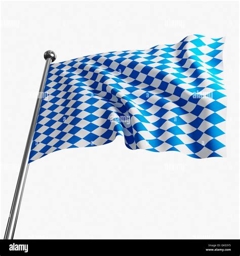 Bavaria Flag German Stock Photo Alamy