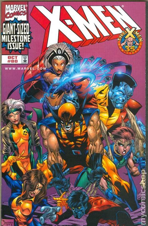 X Men Comic Men 1991 1st Series Df Variant Cover Comic